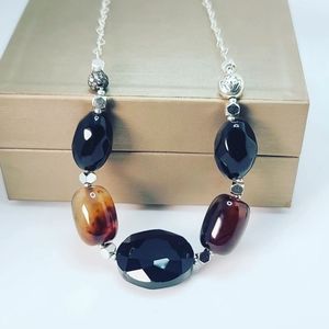 Lave Agate necklace